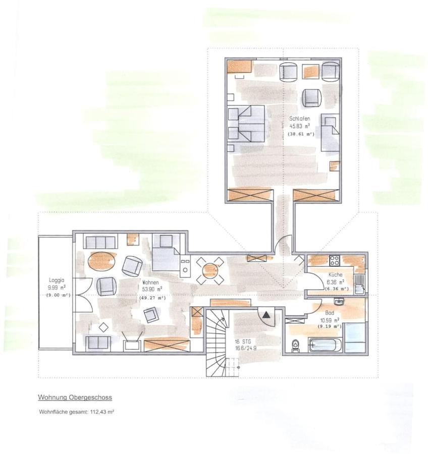 Апартаменты Haus Moorkamp Целле Экстерьер фото